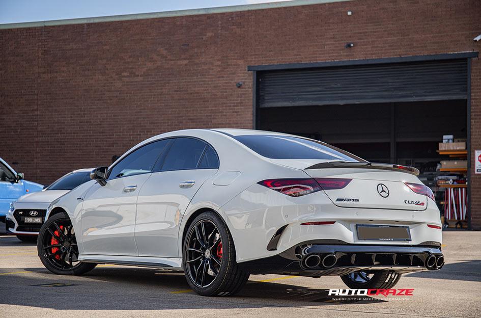 MERCEDES CLA CLASS SF11 SATIN BLACK