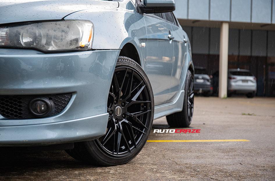 MITSUBISHI LANCER HOCKENHEIM GLOSS BLACK