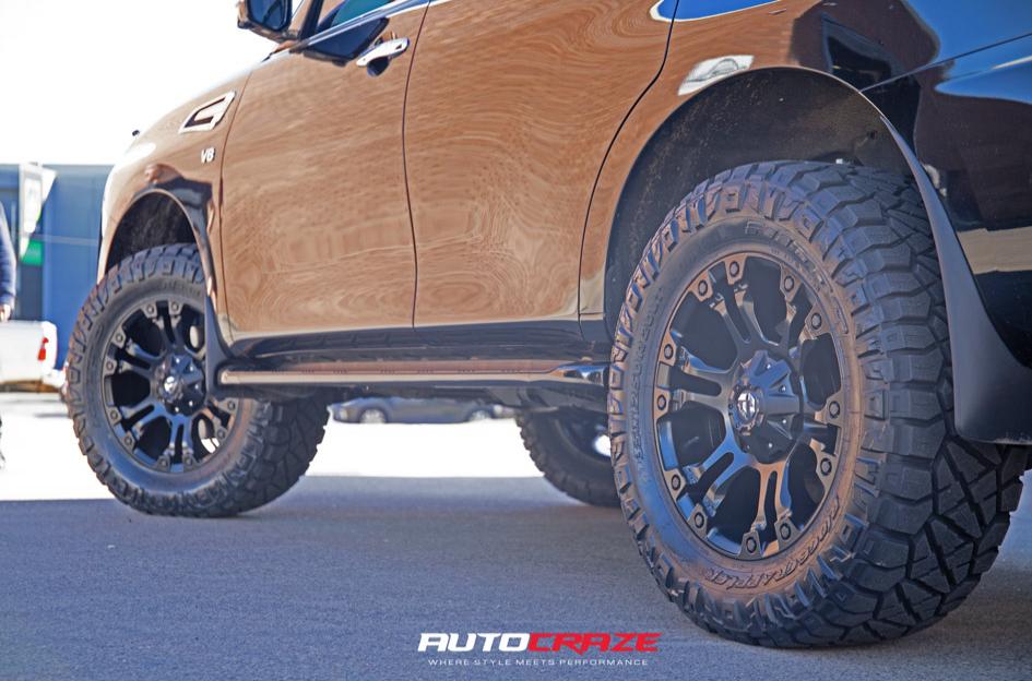 NISSAN PATROL VAPOR MATTE BLACK
