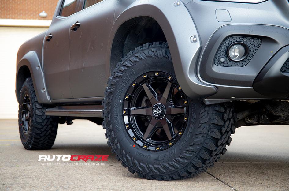 MERCEDES X CLASS TEMPO SATIN BLACK