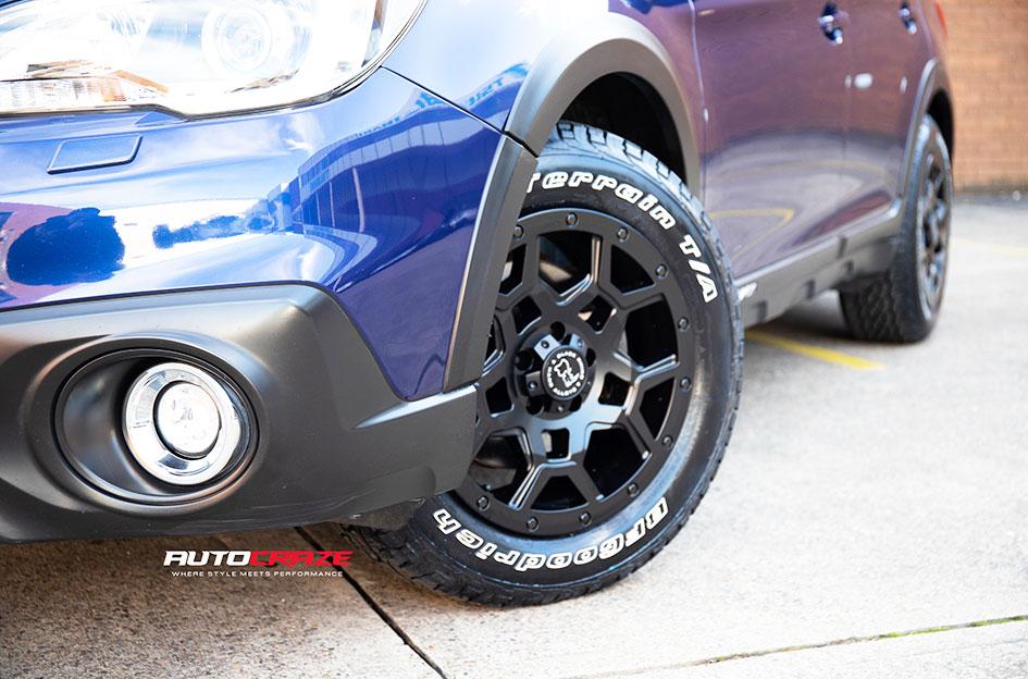 SUBARU OUTBACK OVERLAND MATTE BLACK
