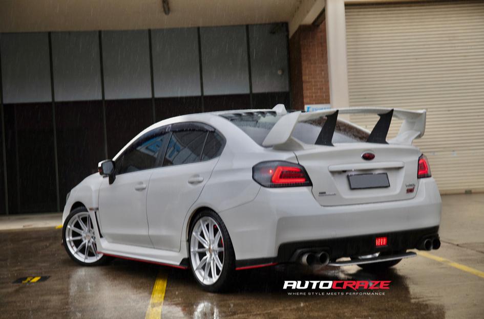 SUBARU WRX ZR6 POLISHED SILVER
