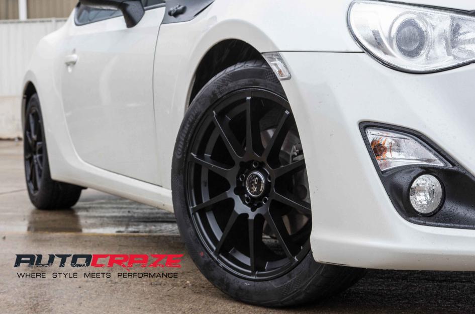 TOYOTA 86 OX820 FLAT BLACK