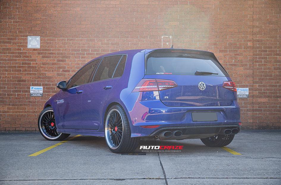 VOLKSWAGEN GOLF KIKI5577 BLACK MACHINED LIP