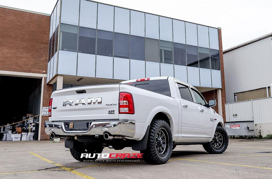 DODGE RAM CRUSH GLOSS BLACK DOUBLE DARK TINT