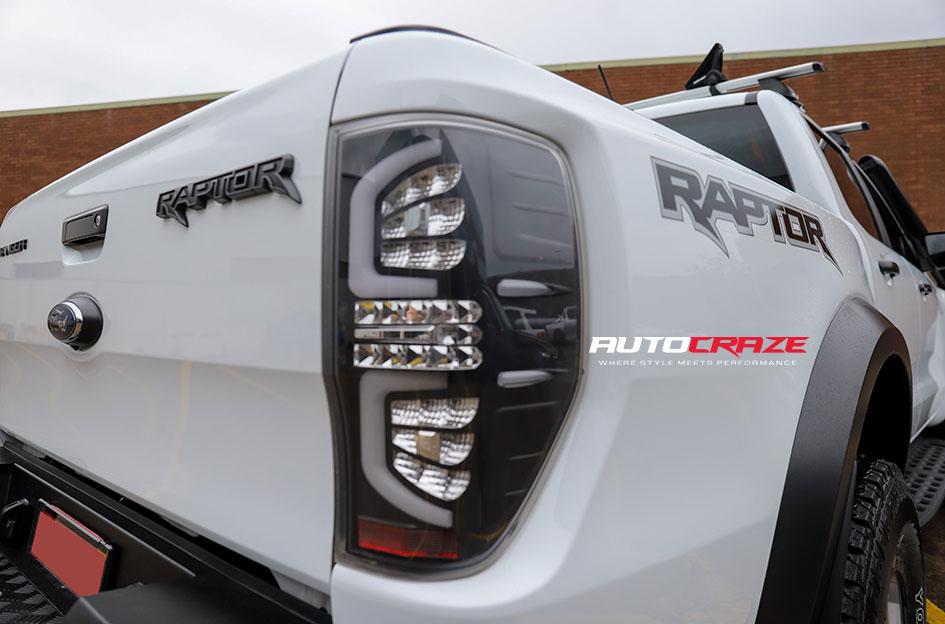 FORD RANGER RAPTOR HURRICANE GLOSS BLACK MACHINED FACE