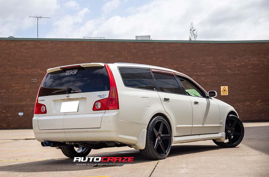 NISSAN STAGEA IFG3 FLAT BLACK