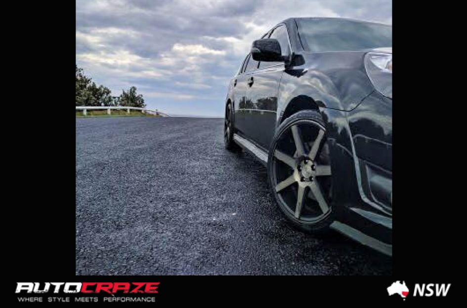 SUBARU LIBERTY VERONA MATTE BLACK TINTED FACE