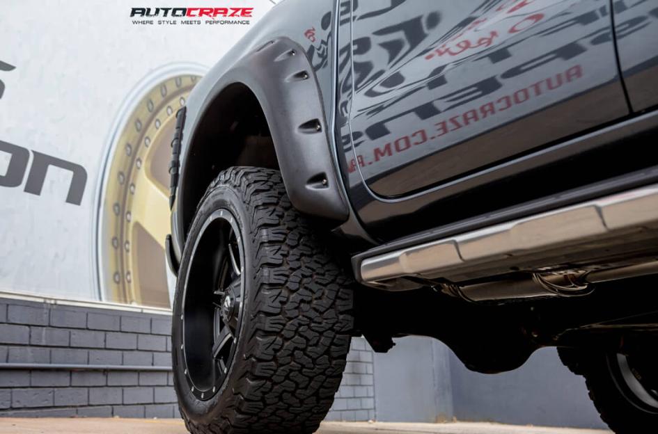 FORD RANGER MAVERICK GLOSS BLACK MILLED ACCENTS