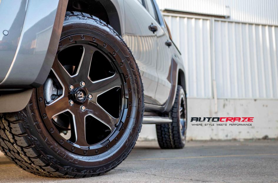 VOLKSWAGEN AMAROK RIPPER GLOSS BLACK MILLED ACCENTS