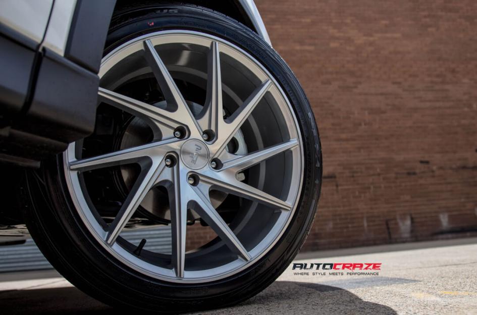MAZDA CX5 INVERT SILVER MACHINED FACE