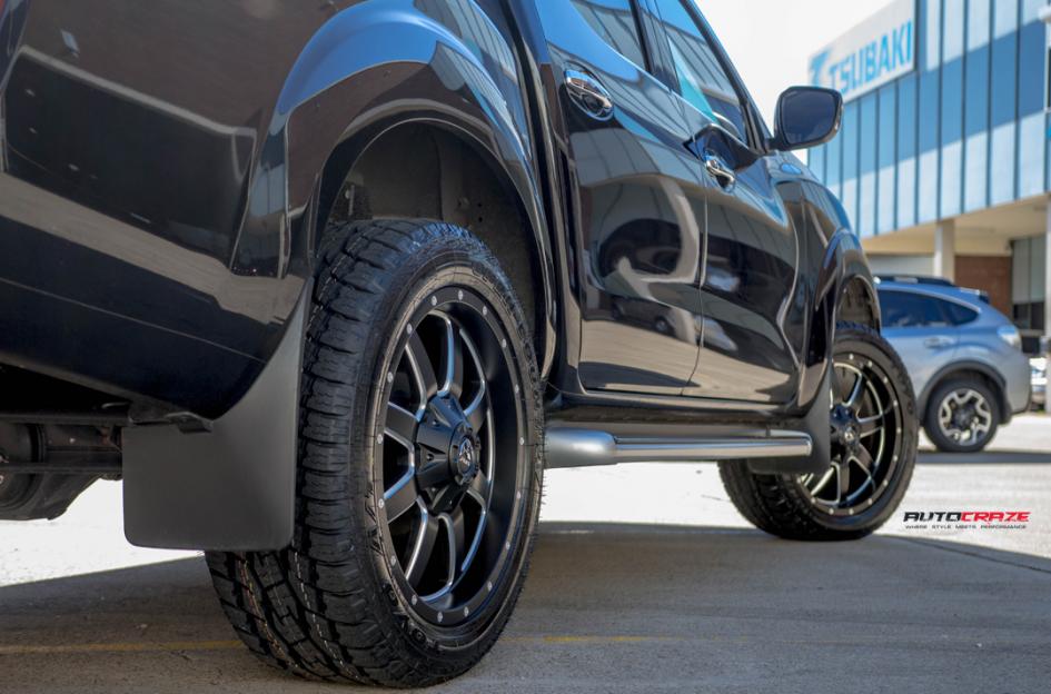 NISSAN NAVARA MAVERICK GLOSS BLACK MILLED ACCENTS