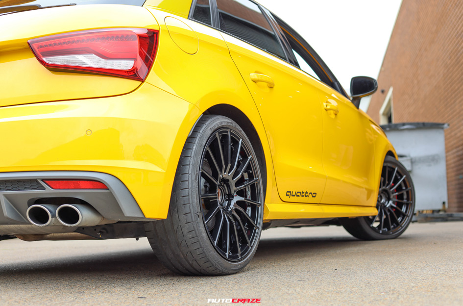 AUDI A1 KOYA SF05 SATIN BLACK