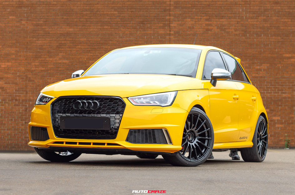 AUDI A1 KOYA SF05 SATIN BLACK