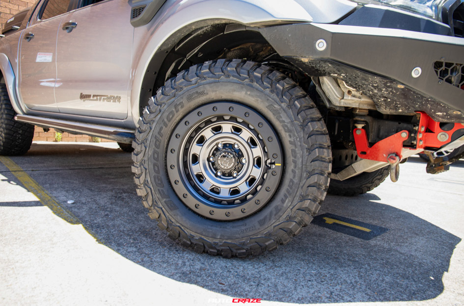 FORD RANGER PX3 BLACK RHINO XPLORER MATTE GUNMETAL W/ MATTE BLACK LIP
