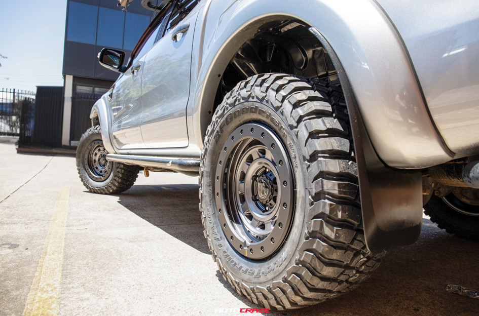 FORD RANGER PX3 BLACK RHINO XPLORER MATTE GUNMETAL W/ MATTE BLACK LIP