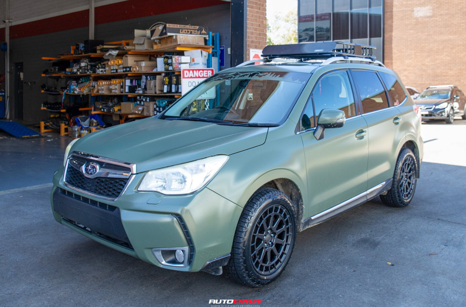 SUBARU FORESTER BLACK RHINO BOXER GUN BLACK