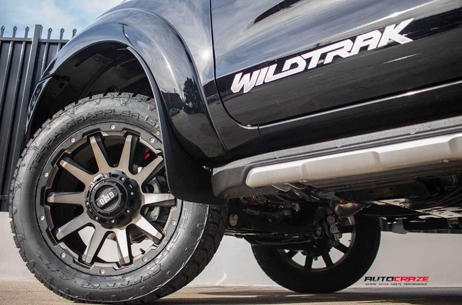 FORD RANGER GD05 BRONZE DARK TINT WITH MATTE BLACK