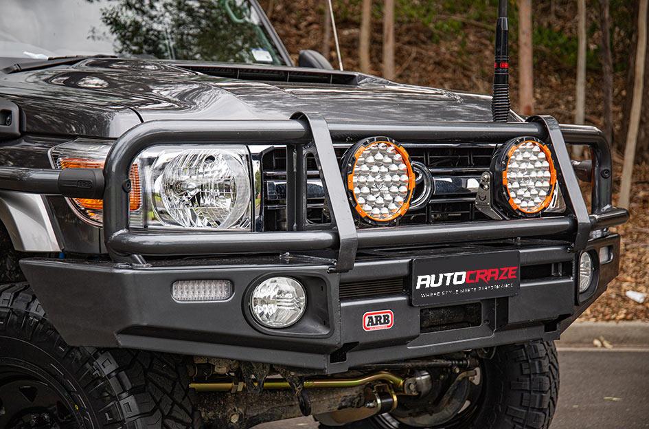 TOYOTA LANDCRUISER TERRA SATIN BLACK