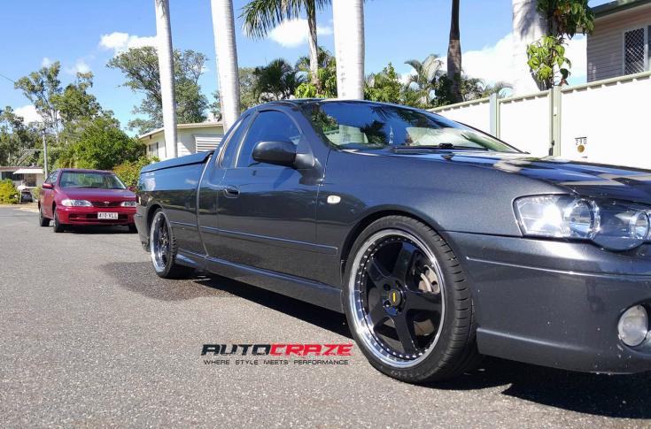 FORD FALCON FR BLACK MACHINED LIP