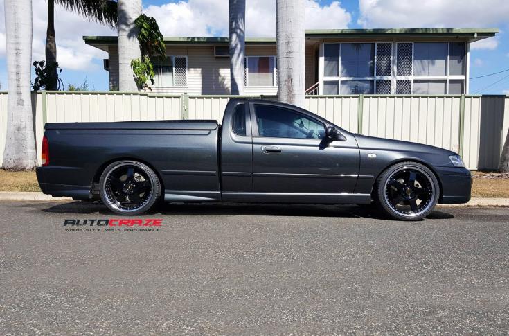 FORD FALCON FR BLACK MACHINED LIP