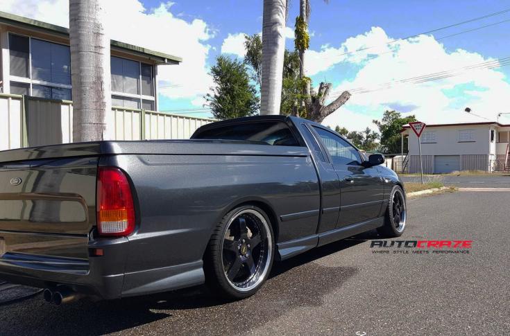 FORD FALCON FR BLACK MACHINED LIP