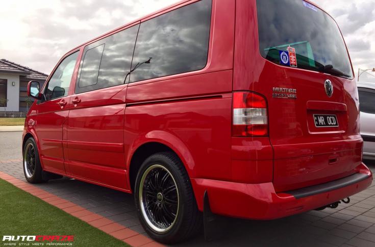 VOLKSWAGEN MULTIVAN PHANTOM BLACK MACHINED LIP
