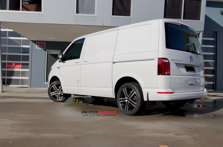 VOLKSWAGEN TRANSPORTER LIBERATOR GLOSS BLACK MACHINED FACE