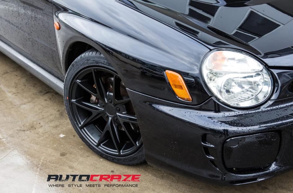 SUBARU IMPREZA MISANO MATTE BLACK