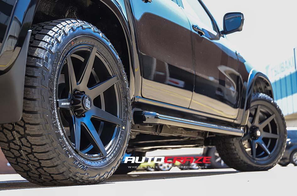 MERCEDES X CLASS AVALANCHE MATTE BLACK FRONT MILLED