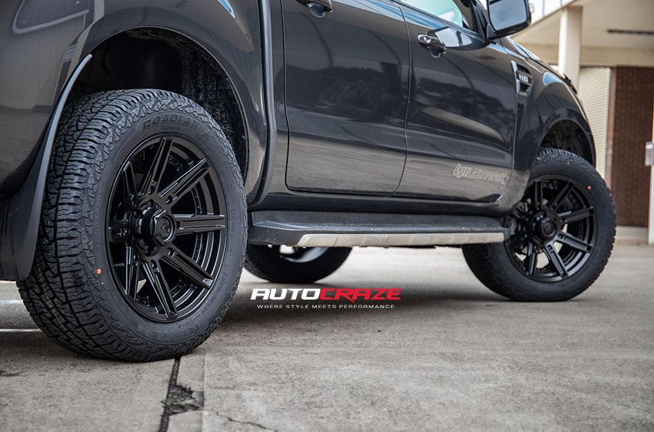 FORD RANGER ROGUE MATTE BLACK