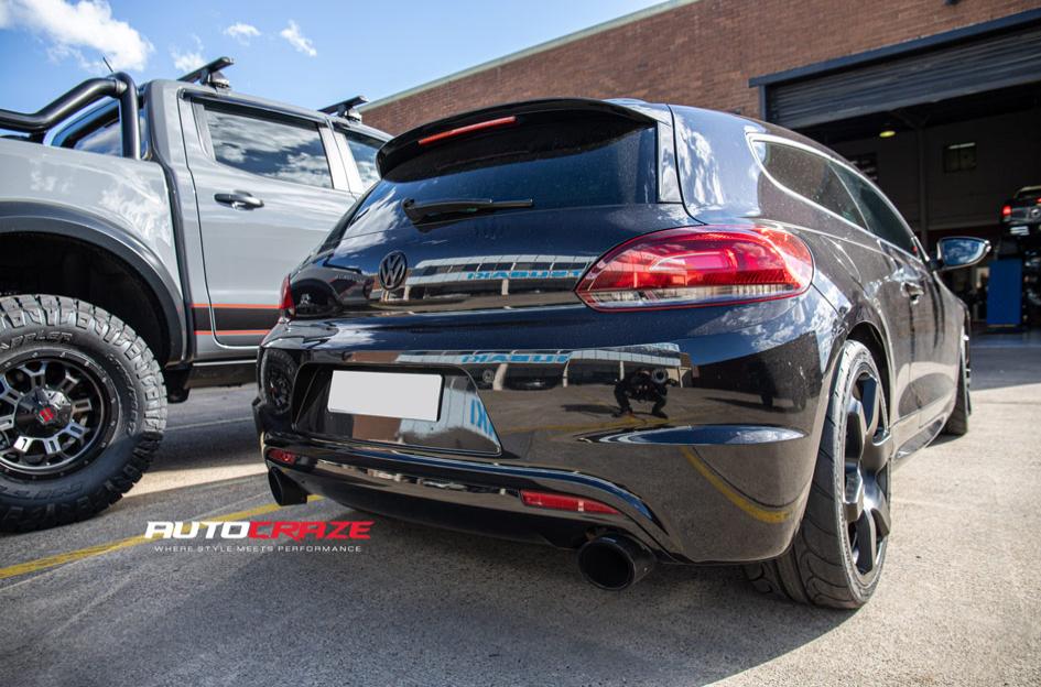 VOLKSWAGEN SCIROCCO SIX MATTE BLACK