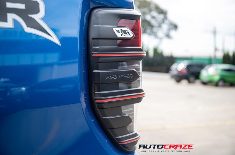 FORD RANGER RAPTOR ANZA MATTE ANTHRACITE WITH BLACK RING