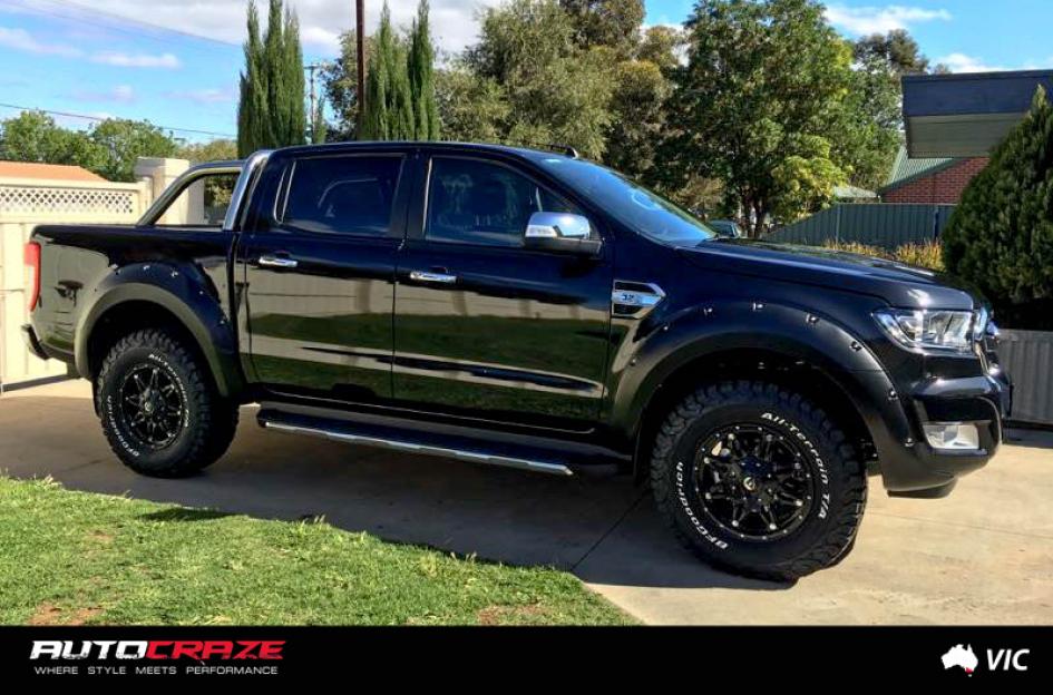 FORD RANGER HOSTAGE MATTE BLACK