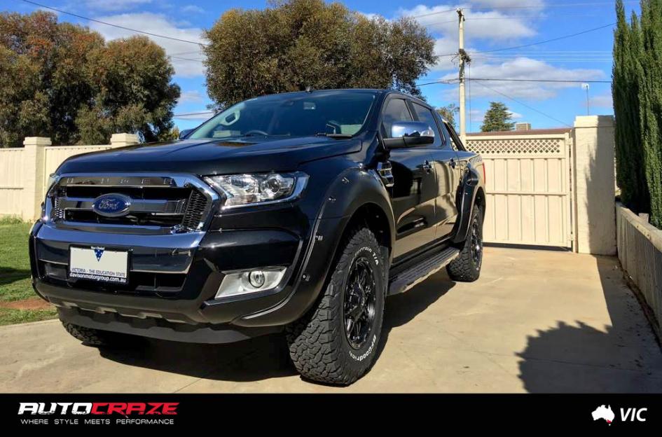 FORD RANGER HOSTAGE MATTE BLACK