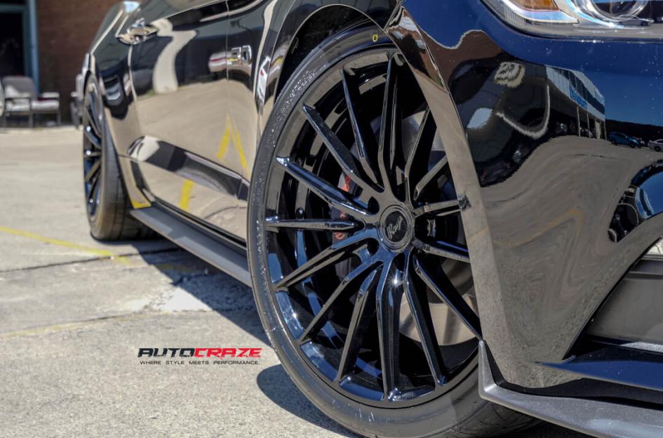 FORD MUSTANG SF09 SATIN BLACK