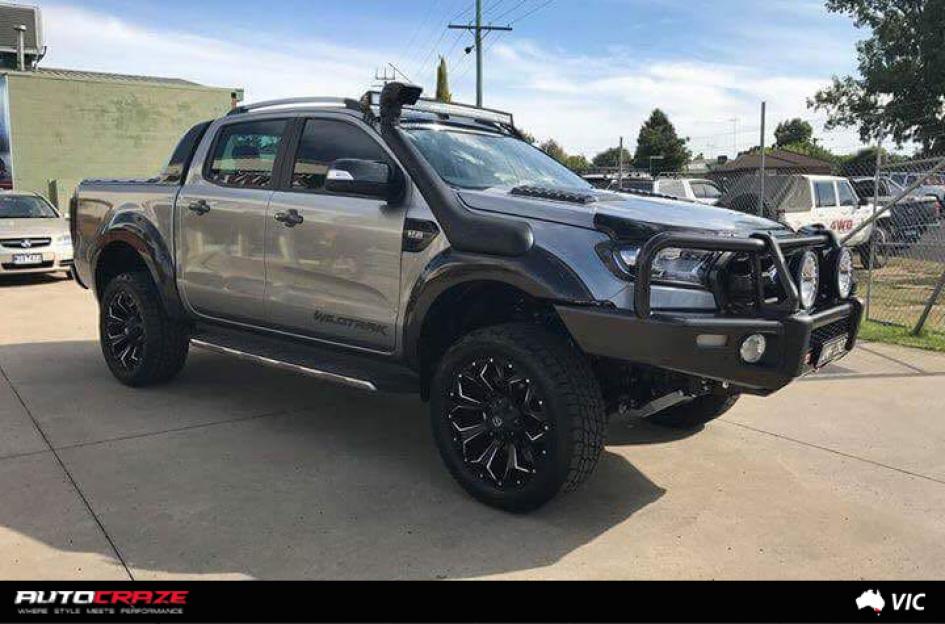 FORD RANGER ASSAULT GLOSS BLACK MILLED ACCENTS 22
