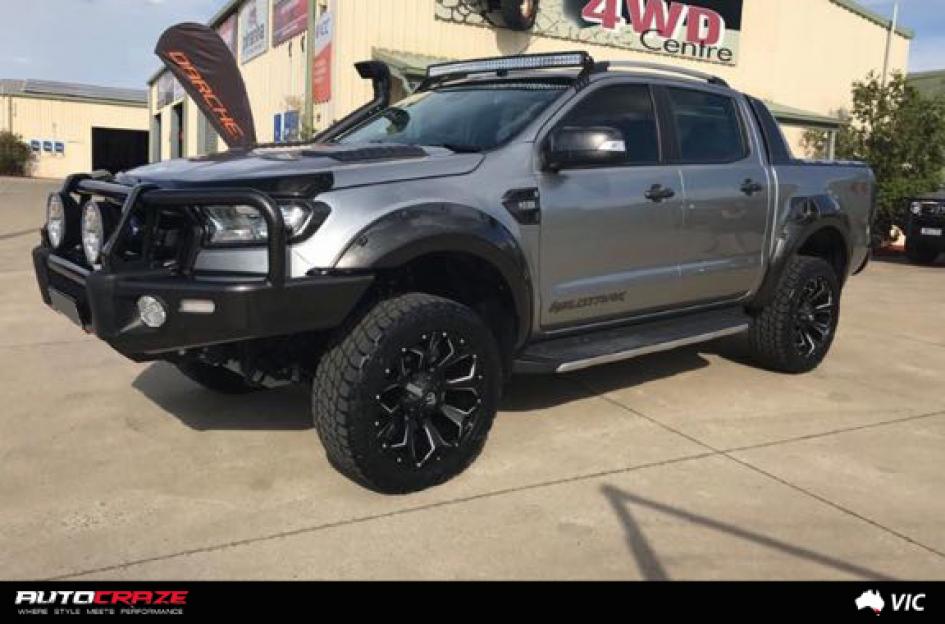 FORD RANGER ASSAULT GLOSS BLACK MILLED ACCENTS 22