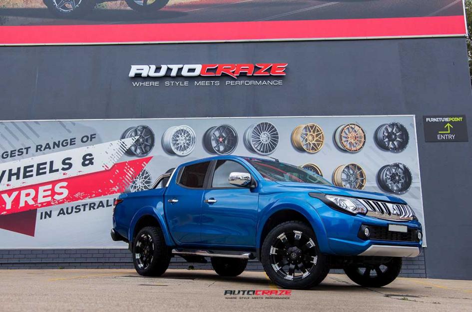 MITSUBISHI TRITON AX191 SATIN BLACK MACHINED