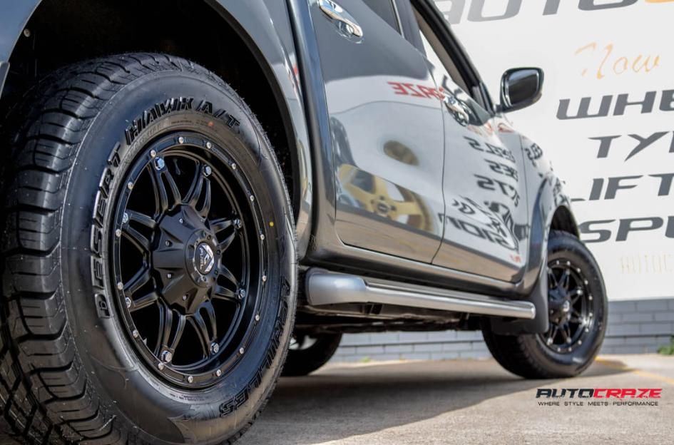 NISSAN NAVARA HOSTAGE MATTE BLACK