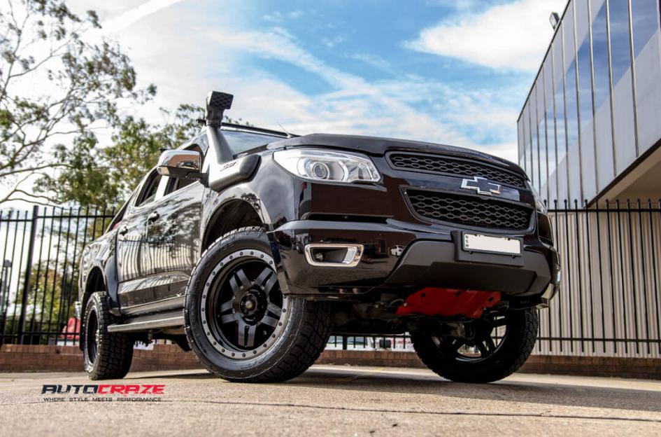 HOLDEN COLORADO ANZA MATTE BLACK WITH ANTHRACITE RING