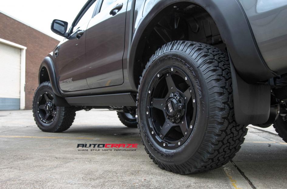 FORD RANGER GD04 MATTE BLACK