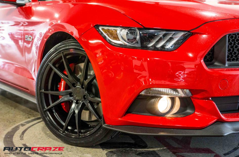 FORD MUSTANG SF06 SATIN BLACK