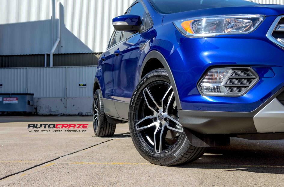 FORD ESCAPE  2007 ONWARDS  CONQUISTA4 MATTE BLACK MACHINED FACE