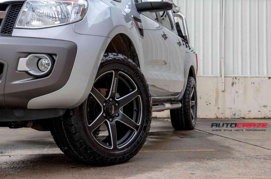 FORD RANGER S6S MATTE BLACK MILLED ACCENTS 3