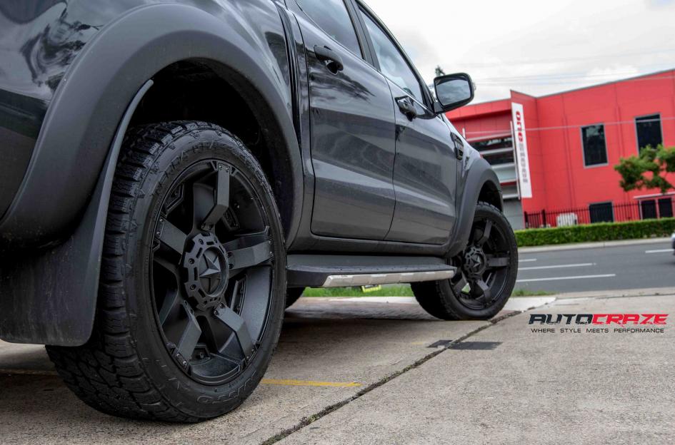FORD RANGER ROCKSTAR XD 2 MATTE BLACK 3