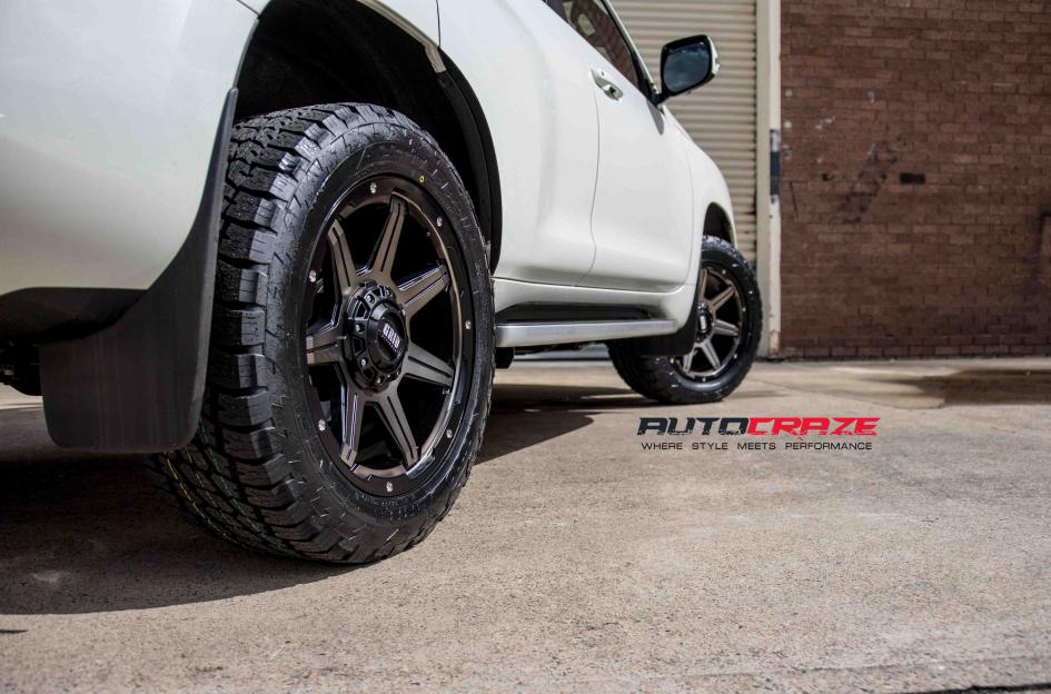 TOYOTA-PRADO-GD06-MATTE-BLACK-MACHINED-FACE-WITH-DARK-MATTE-TINT