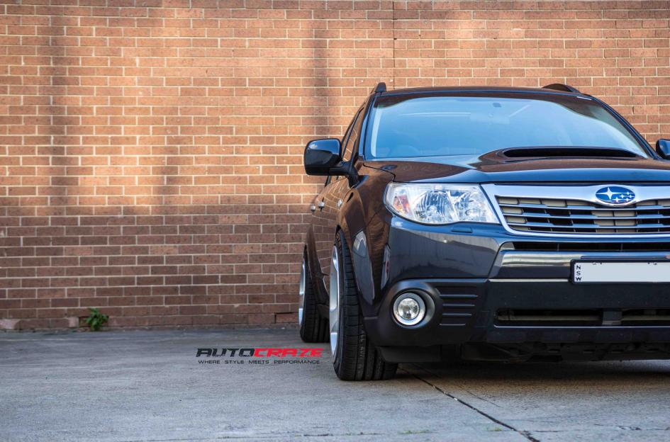 SUBARU FORESTER TMB SILVER MACHINED FACE