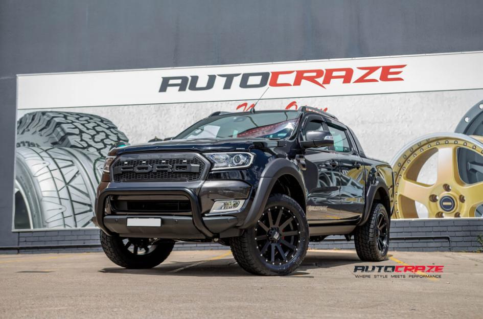 FORD RANGER HEIST SATIN BLACK