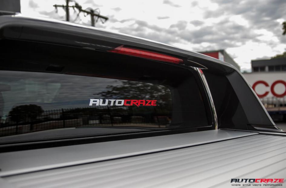 FORD RANGER GD08 MATTE BLACK MILLED ACCENTS